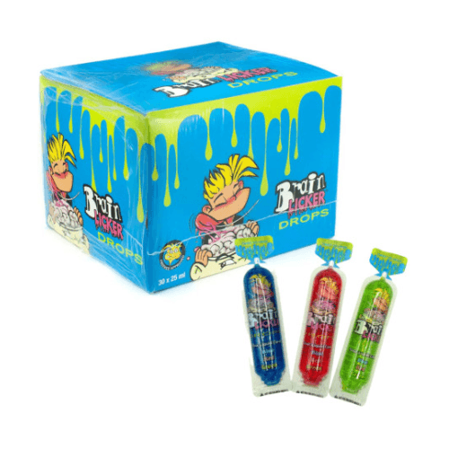 Brain licker drops - kyselé kapky s barvícím efektem 25 ml