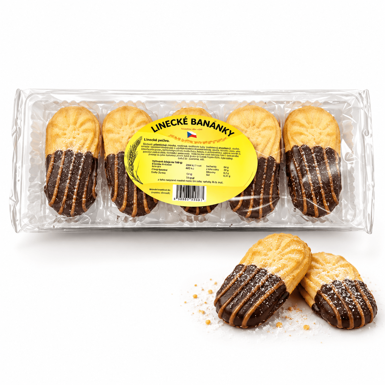 Glanis Linecké Banánky 210g