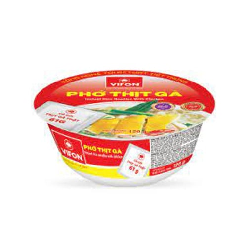 Vifon instantní rýžová kuřecí polévka v misce 120gx 12