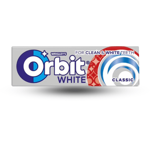 Wrigley's Orbit Žvýkačky white classic 14g