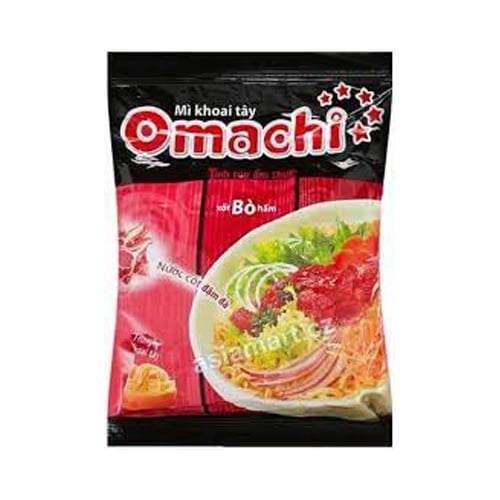 Omachi inst. nudle s hovězí příchutí 79g