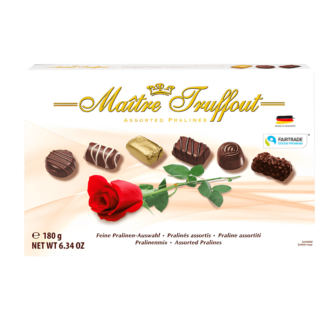 Maitre Truffout bonboniéra růže 180g