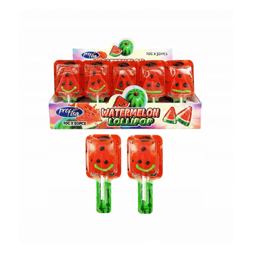 PROFISA Lízátko Green Watermelon Lollipop želé 10g