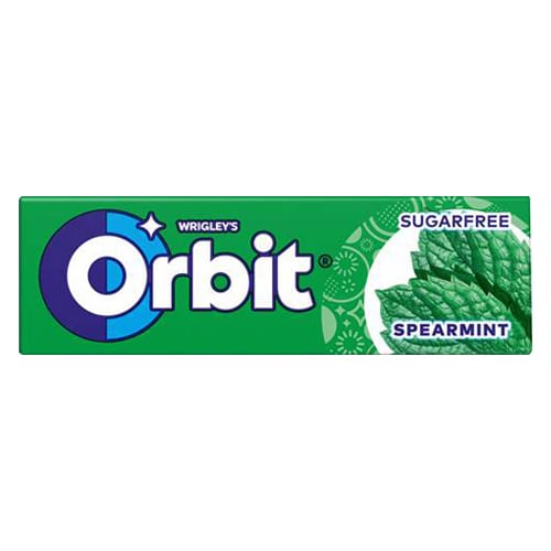 Wrigley's Orbit Žvýkačky spearmint 14g