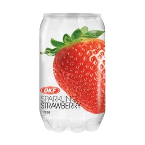 OKF Sparkling Strawberry Drink 350ml