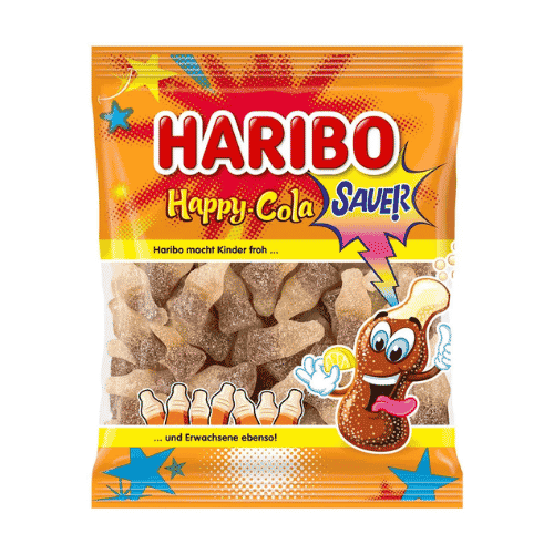 Haribo Happy Cola Sauer kyselé želé 175g