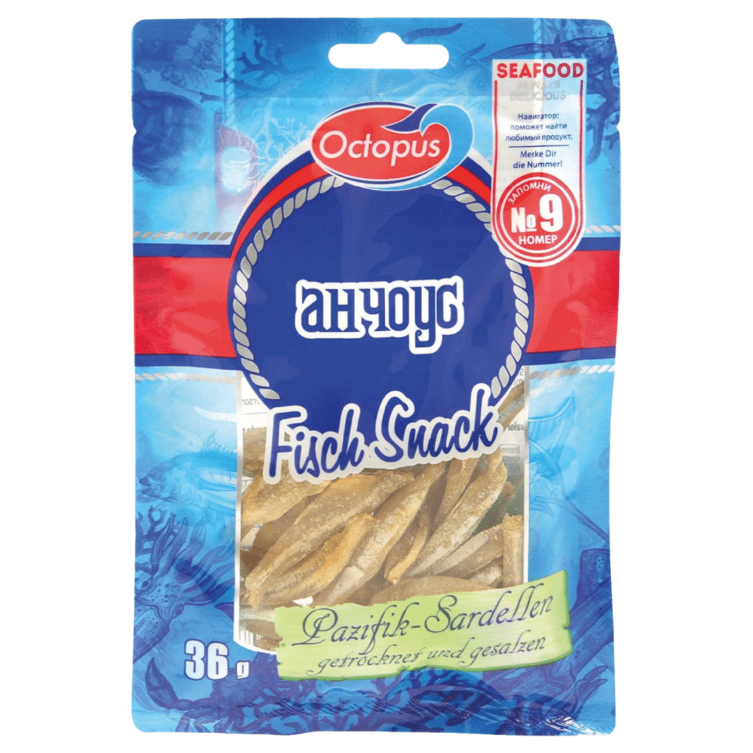 Octopus 36g Fisch Snack No 9