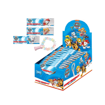 Paw Patrol Komprimátový Náramek 14g × 48 – Dětská sladkost a doplněk v jednom