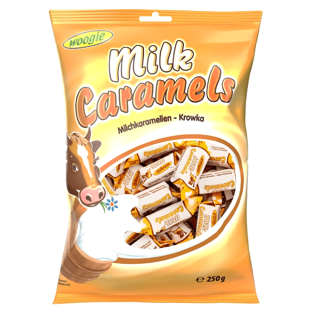 Woogie Caramels Candies 250g