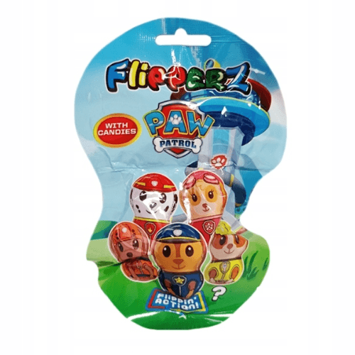 Paw Patrol Flipperz With Candy 10g