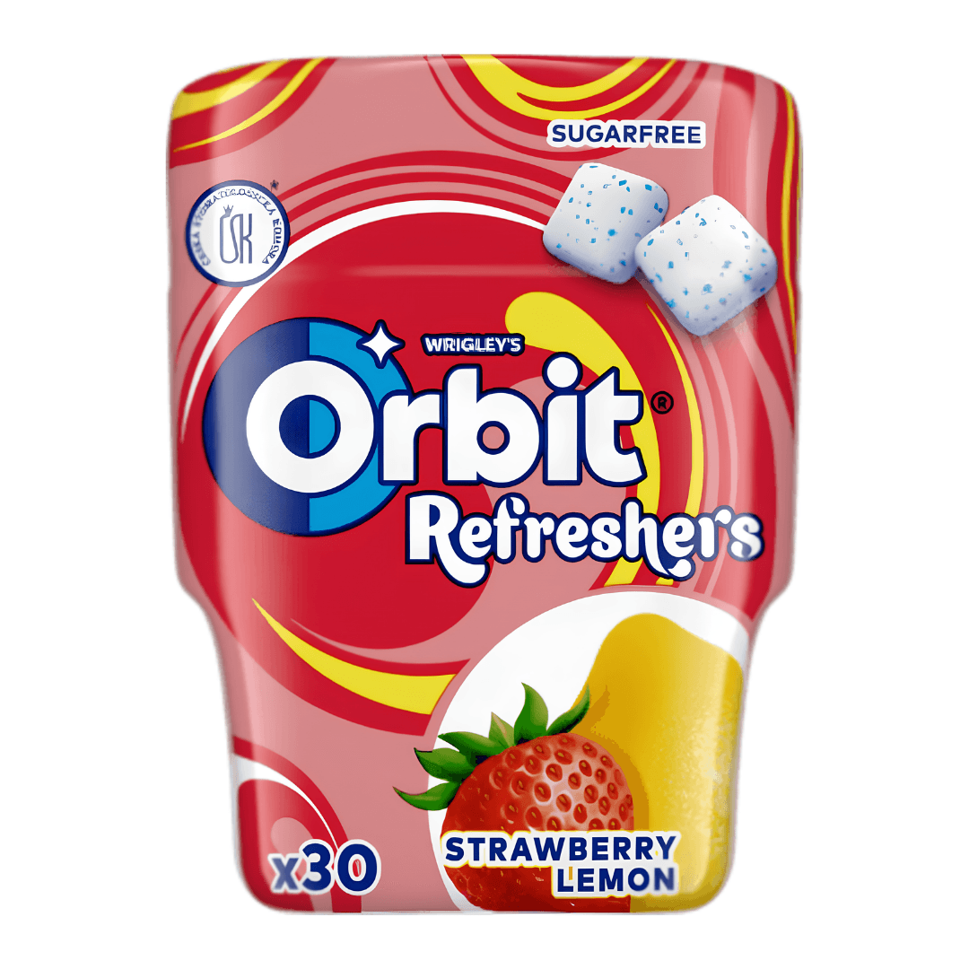 Orbit Refreshers Strawberry Lemon 67g