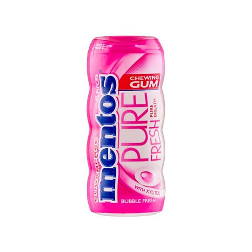 Mentos Pure Fresh Žvýkačky bubble 30g