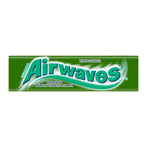 Wrigley's Airwaves Žvýkačky lime ginger 14g