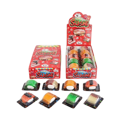 Sushi Jelly Candy Marshmallow 14g × 20 – Sladké sushi z marshmallow a želé