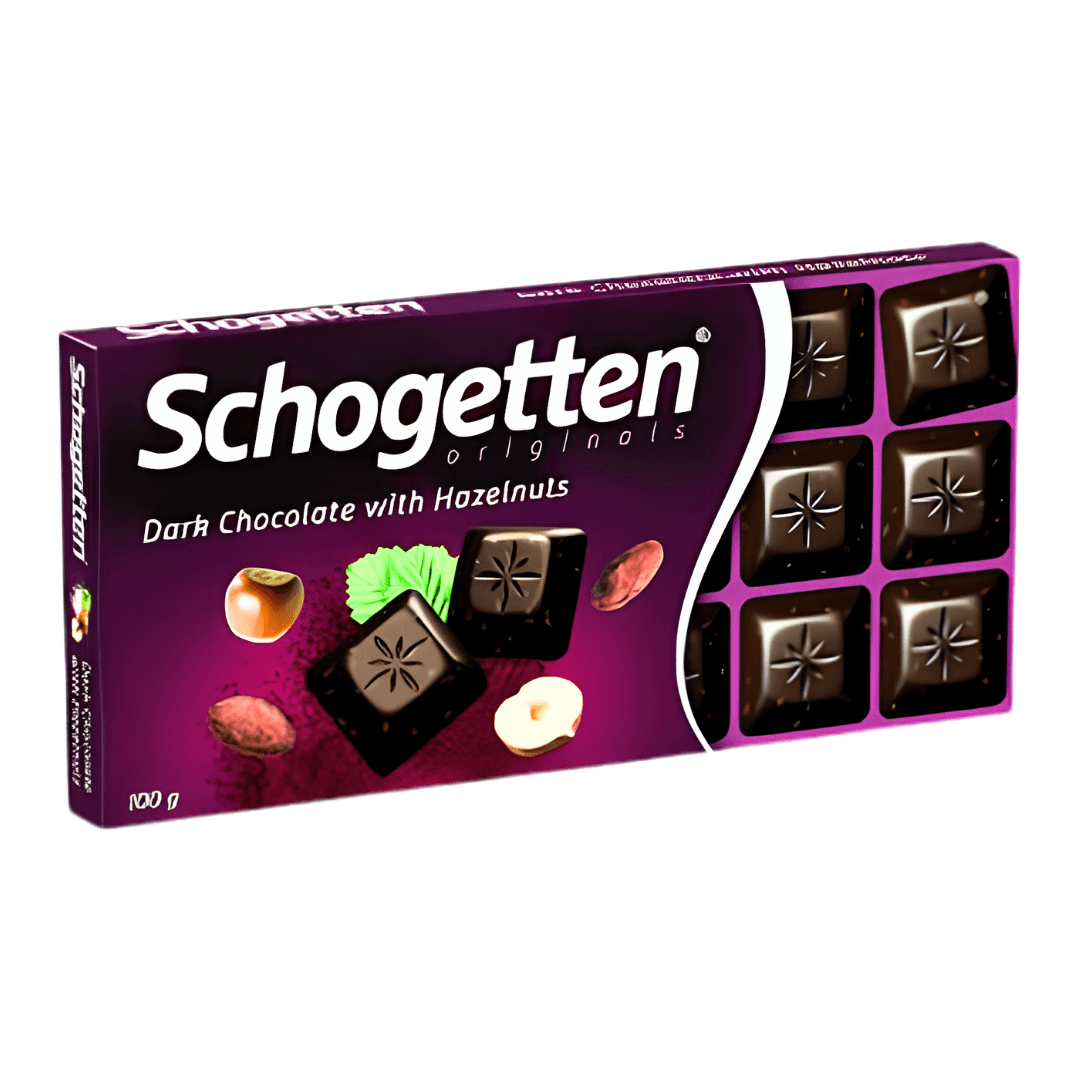 Schogetten Chocolate Dark Hazelnut 100g