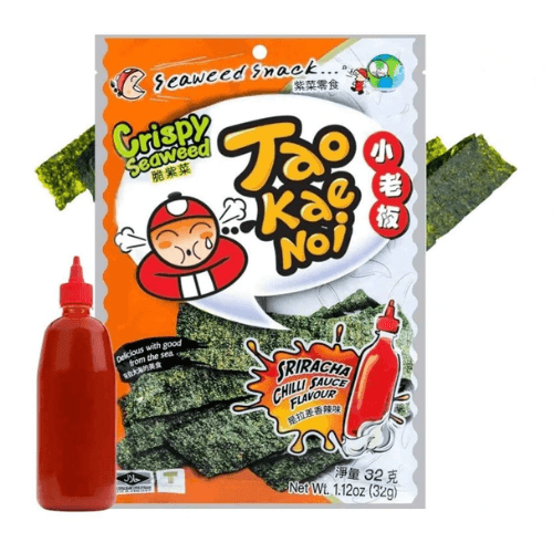 Tao Kae Noi Crispy Sriracha Chilli Seaweed 32g
