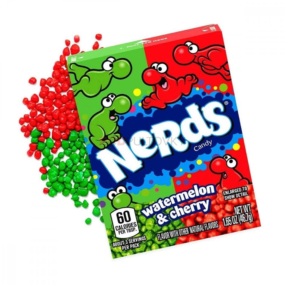 Nerds Watermelon & Cherry 46,7g