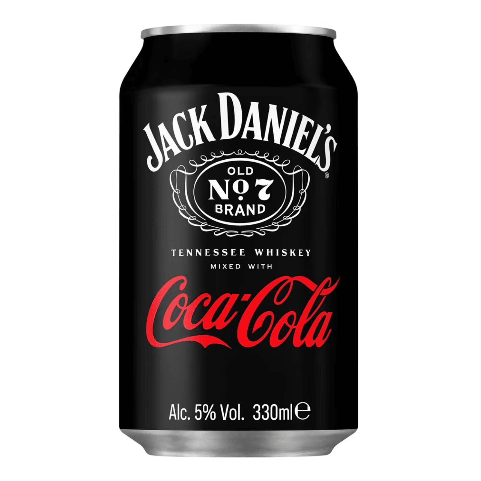 Jack Daniel's Tennessee Whiskey & Coca-Cola Zero 0,33l - plech