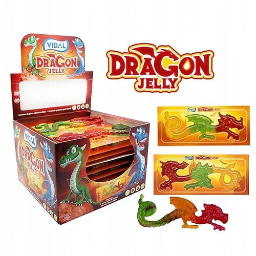 Vidal Dragon Jelly 33gx22ks