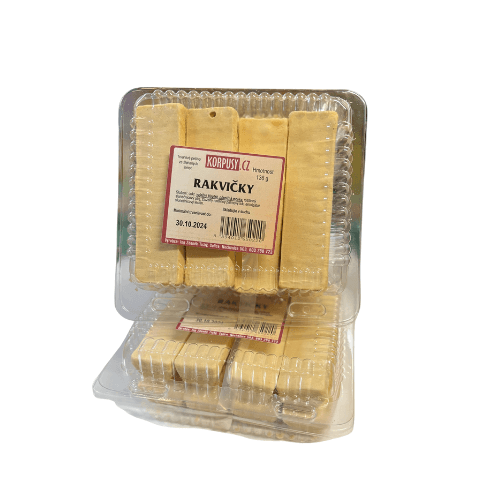 Rakvičky Korpus 136g x 20 – Tradiční základ pro oblíbené české zákusky