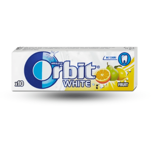 Wrigley's Orbit Žvýkačky white fruit 14g