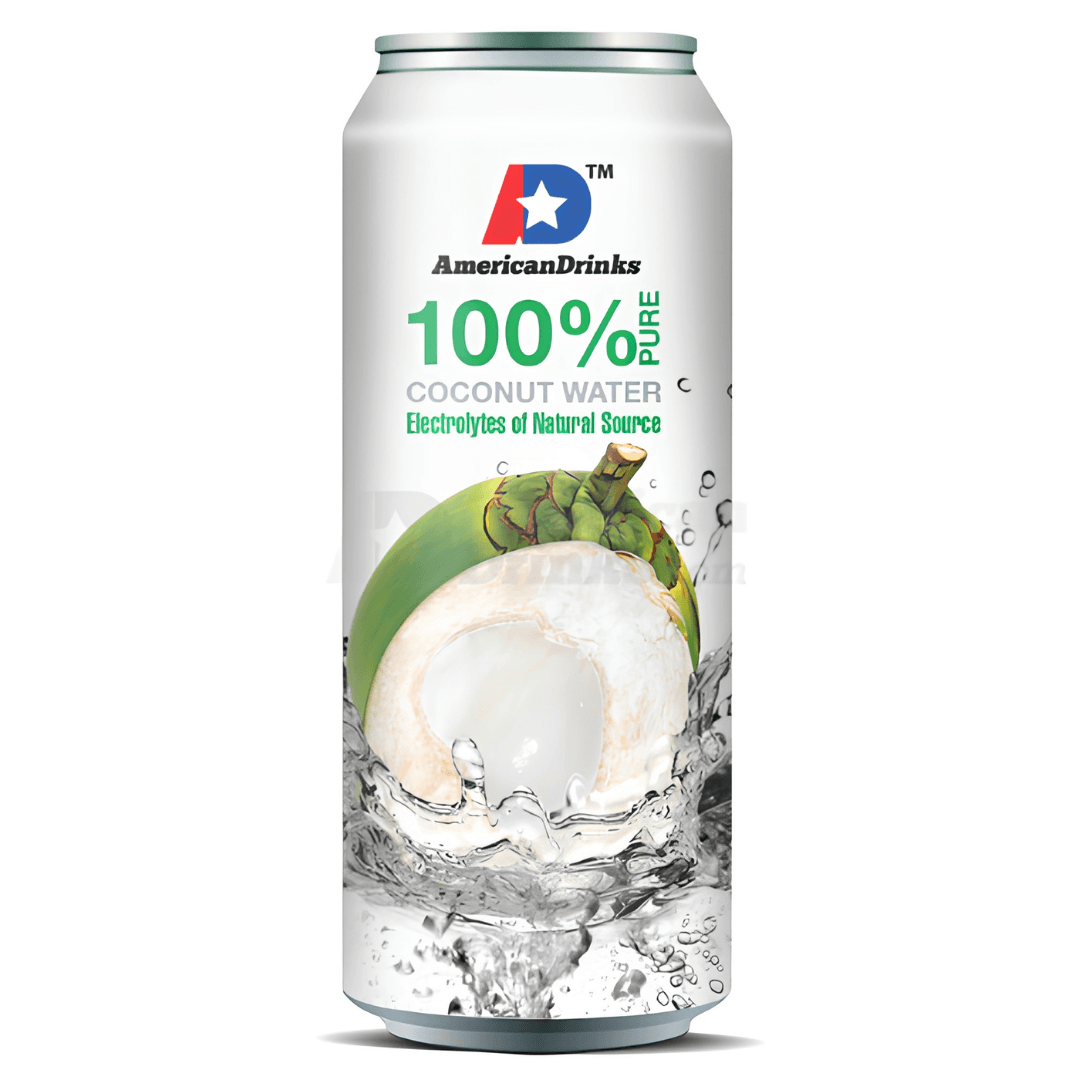 American Drinks 100% Kokosová voda - Coconut Water 500ml