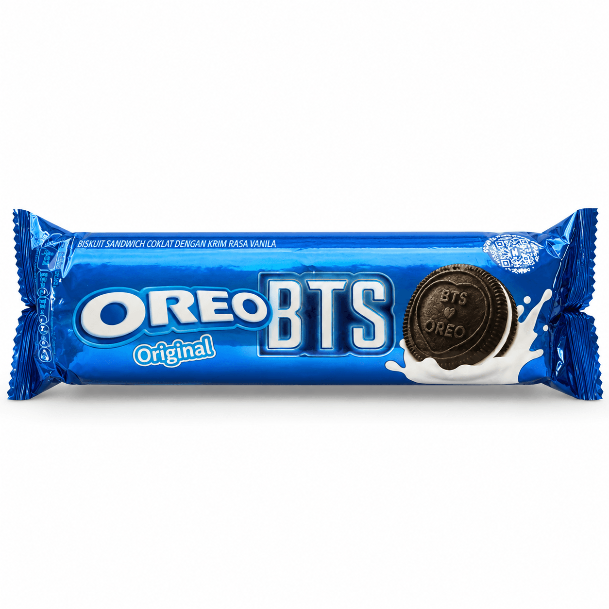 Oreo BTS Original – kakaové sušenky s krémovou náplní s vanilkovou příchutí 105 g
