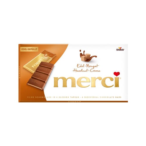 Storck Merci Čokoláda nugátová 112g