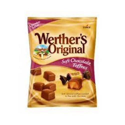 Storck Werther's Original Bonbóny karamely v čokoládě 70g