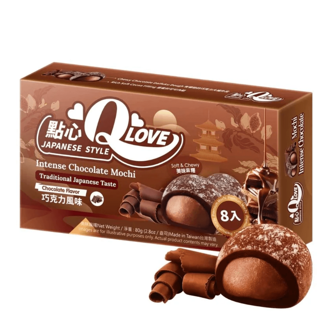 QLove Intense Chocolate Mini Mochi 80g