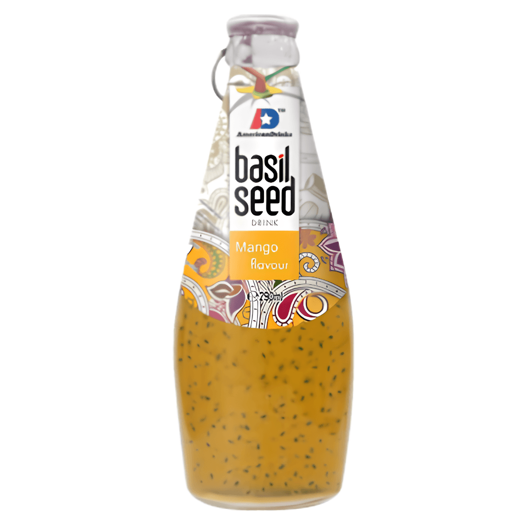 American Drinks Basil Seed Mango flavour 290 ml