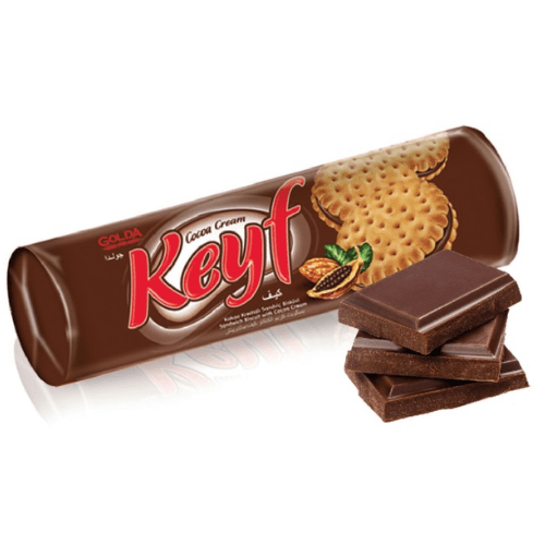 Keyf Cacao Sandwich Biscuit 140g