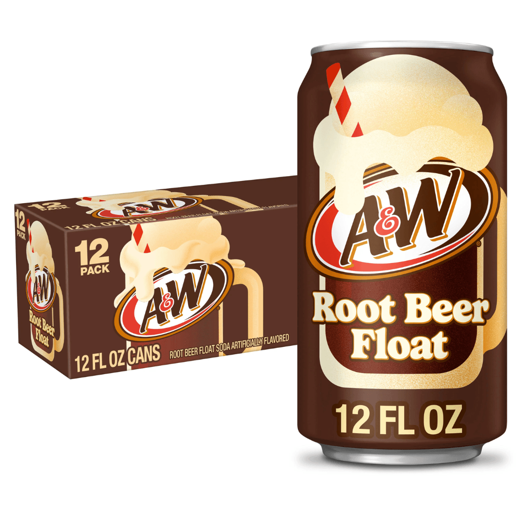 USA A&W Root Beer Float 355ml