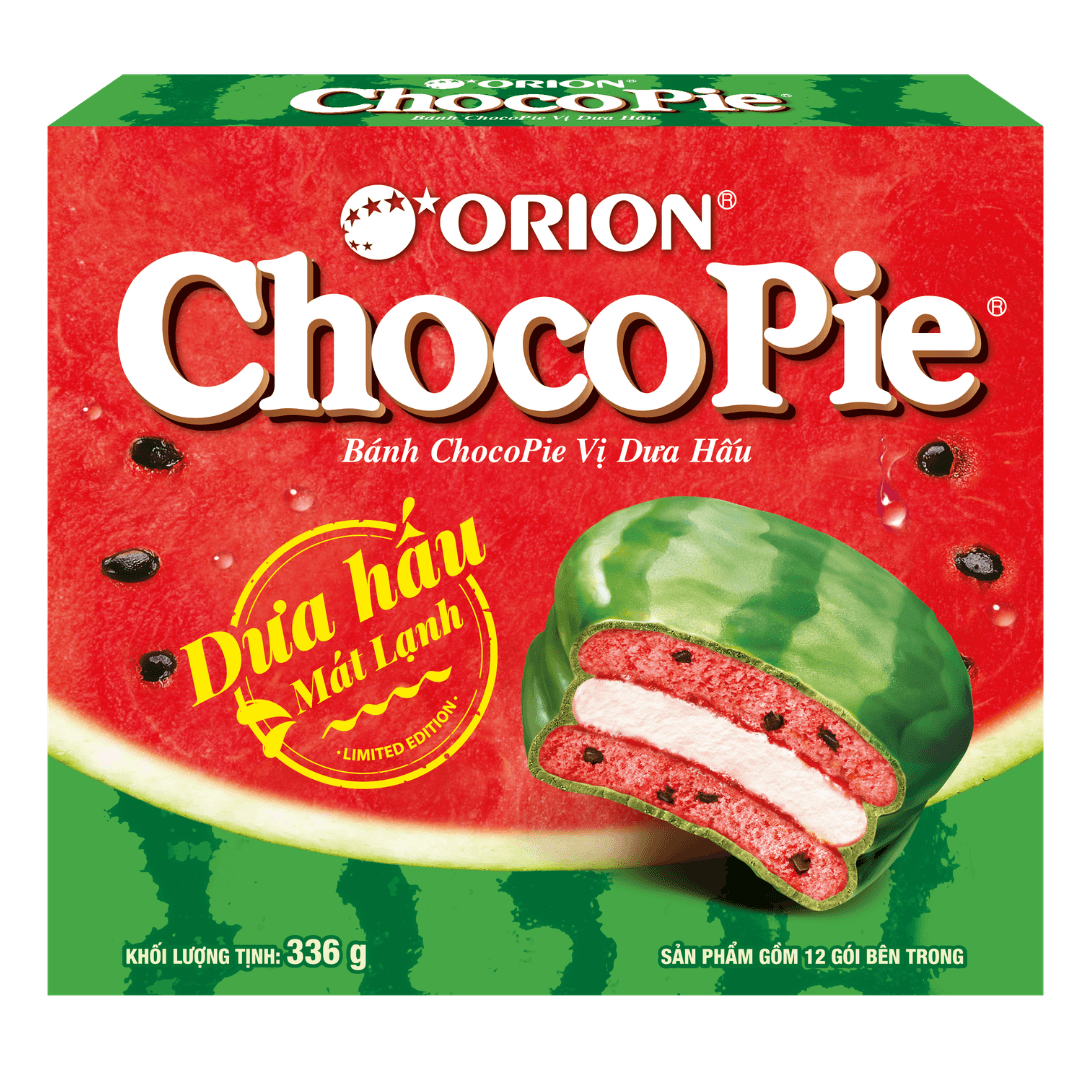 Orion Choco Pie Watermelon 336g