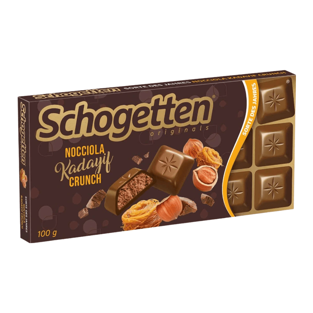 Schogetten mléčná Nocciola Kadayif Crunch 100 g