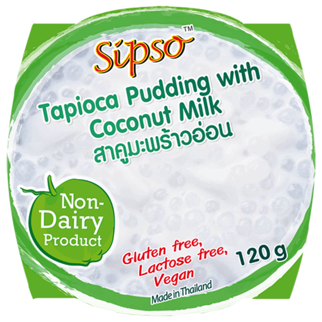 Sipso Tapioca pudding with coconut milk - vegan 120g