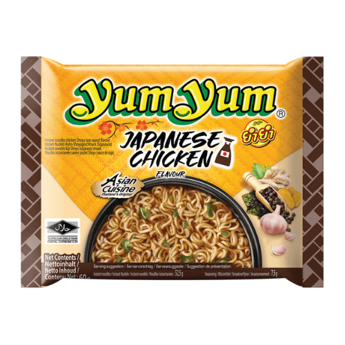 YumYum Instantní nudlová polévka s příchutí japonské kuře shoyu 60g