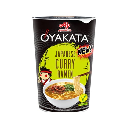 OYAKATA Instantní Ramen Nudle S Příchutí Japanese Curry (Kelímek) 62,5g