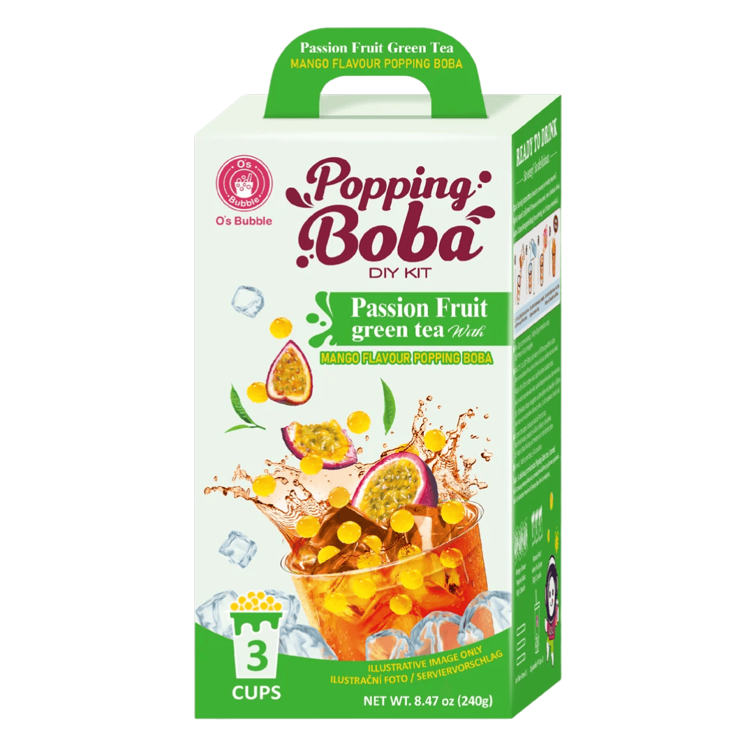 Bubble Tea Ready-to-eat s příchutí Maracuja 240g - 3 Portions