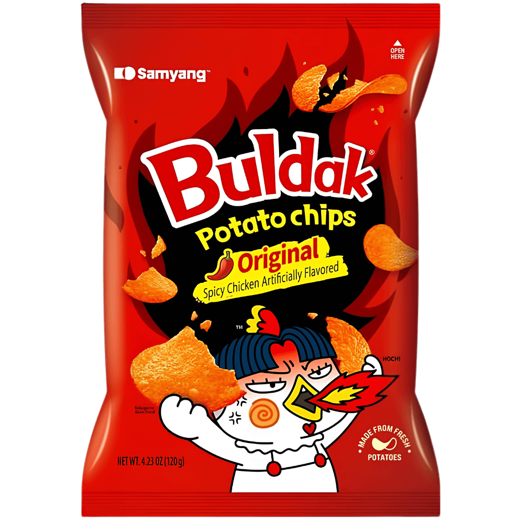 Samyang Buldak Potato Chips Spicy Flavour 55 g