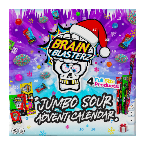 Brain Blasterz Jumbo Candy Advent Calendar 2026 306g