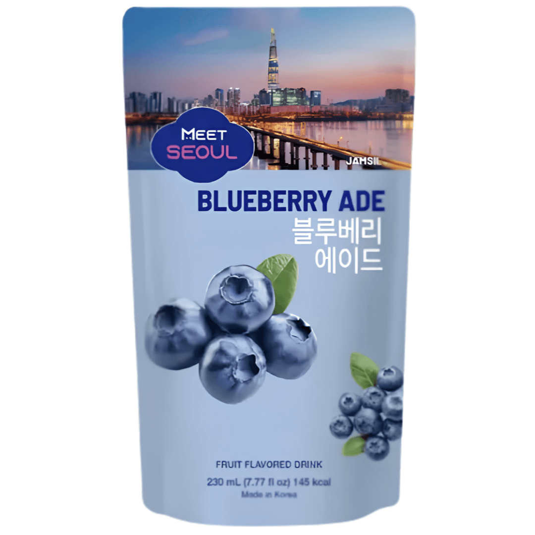 Meet Seoul Ade Blueberry Korea nápoj 230 ml
