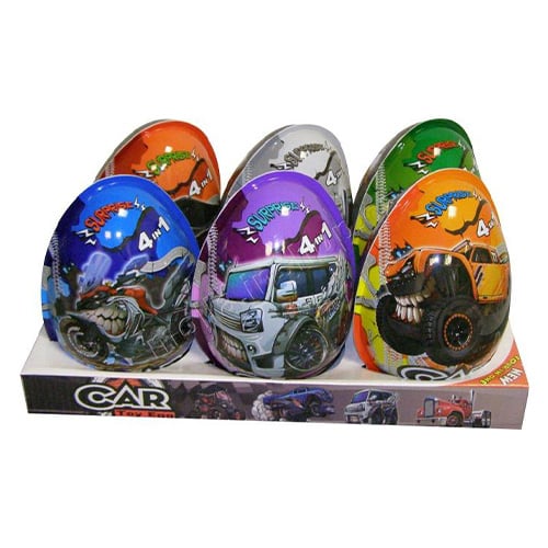XXXL Car Toy Egg 4 in 1 20g