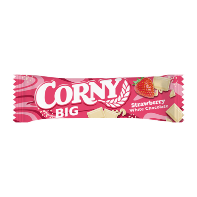 Corny Big Tyčinka jahoda+bílá čokoláda 40g