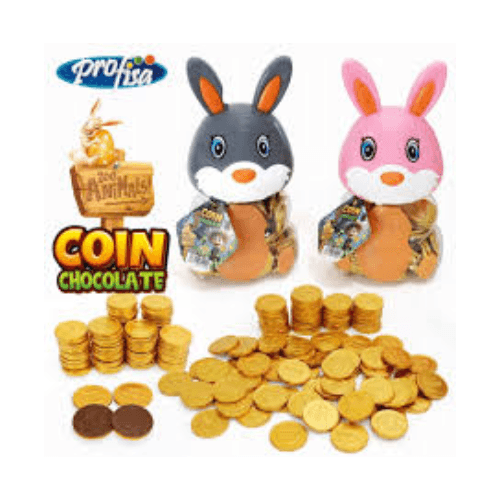 Mini pokladnička s čokoládkami Žviřátka