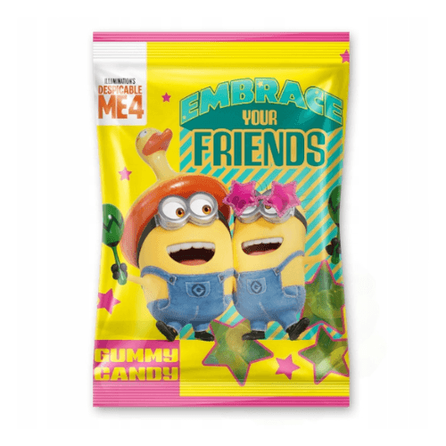 MINIONS Embrace Your Friends Originální ovocné gumové bonbóny 175g
