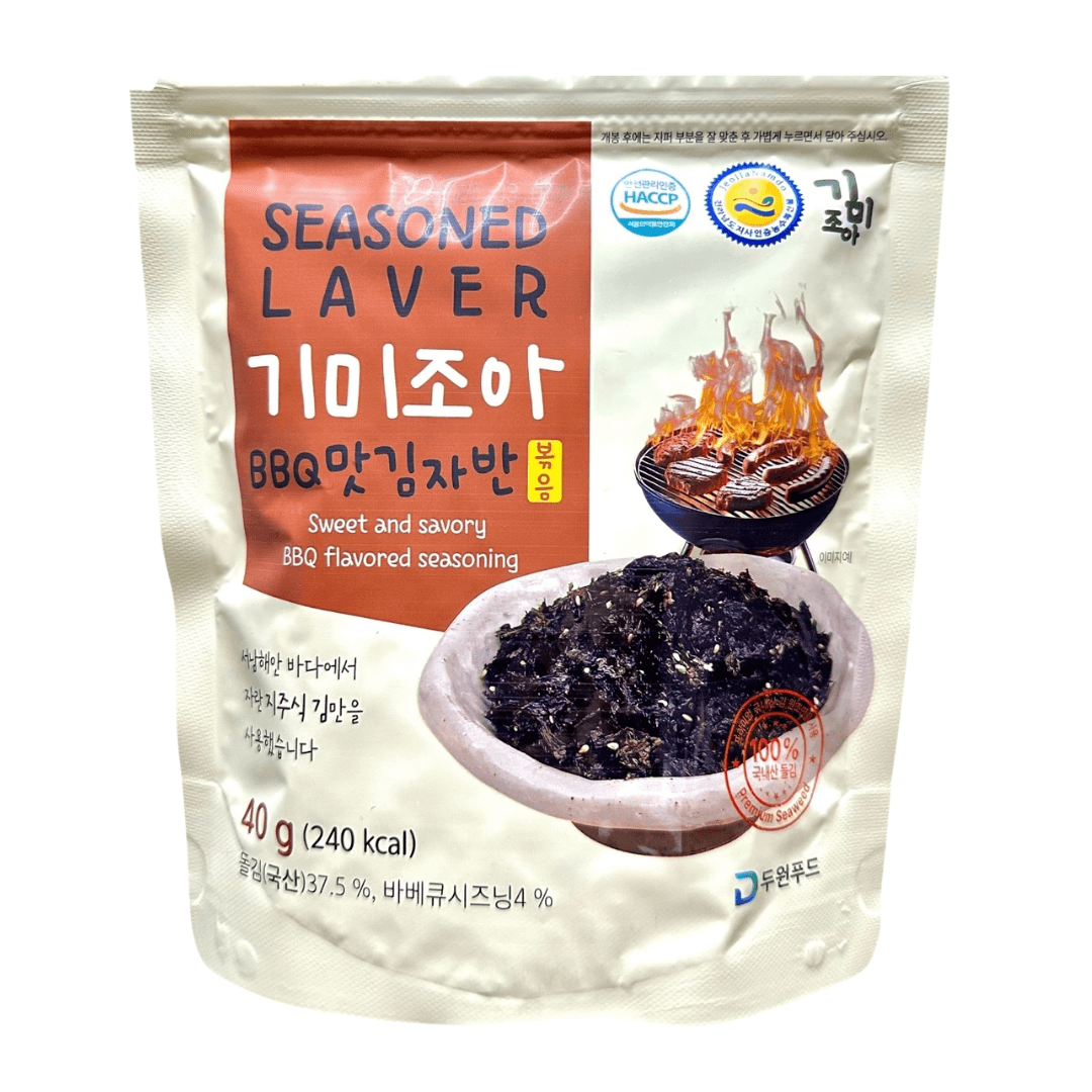 Jeolla Namdo Seasoned Seaweed BBQ 30x40g