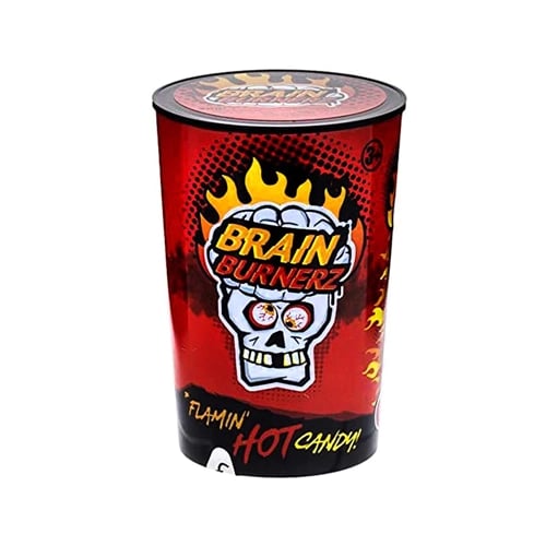 Brain Blasterz Super Flaming Hot Candy Level 5 – Pálivé bonbony 48g × 12