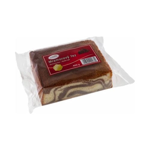 Goldfein Mramorový řez 400 g – Jemné pečivo s kakaovým mramorováním