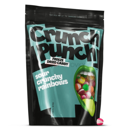 Crunch Punch Sour Crunchy Rainbows 50g